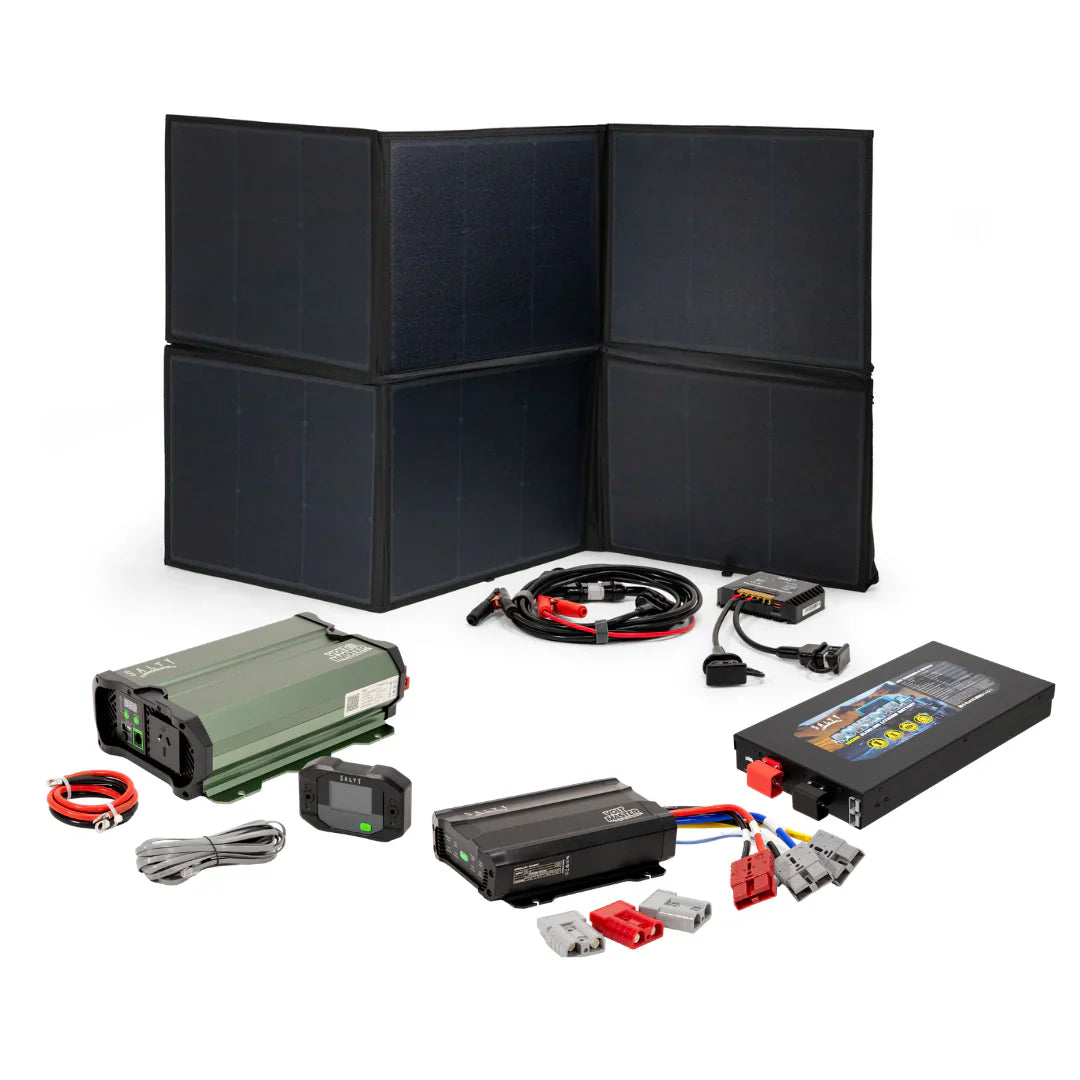 12V, Solar & Battery
