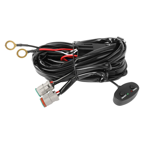 Predator Driving Light Wiring Harness | 14AWG Dual-Output